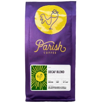 Parish Decaf Coffee Ground 12 oz bag Parish Decaf Coffee Ground 12 oz bag