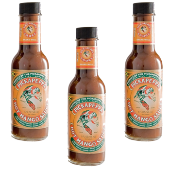Pickapeppa Hot Mango Sauce 5 oz Pack of 3