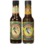 Pickapeppa Sauce Variety 2 Pack (1) Jamaican Original (1) Spicy Mango - 5 oz (Pack of 2) 