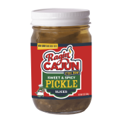 Ragin Cajun Pickle Slices( sweet & spicy )