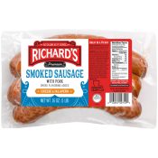 Richard's Jalapeno Cheese Pork Sausage 1 lb Richard's Jalapeno Cheese Pork Sausage 1 lb