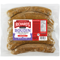 Richard's Regular Boudin 32 oz Family Pack