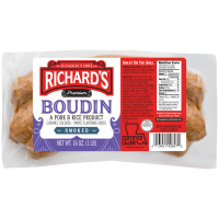 Richard's Smoked Pork Boudin 16 oz