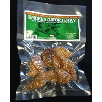Smoked Alligator Jerky Smoked Alligator Jerky