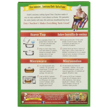 Tony Chachere's Dirty Rice Mix 8 oz Tony Chachere's Dirty Rice Mix 8 oz