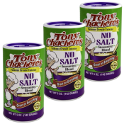 Tony Chachere's No Salt Creole Seasoning 5 oz - Pack of 3