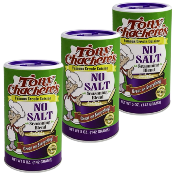 Tony Chachere's No Salt Creole Seasoning 5 oz - Pack of 3