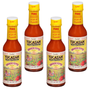 TryMe Yucatan Sunshine Habanero Sauce 5 oz Pack of 4