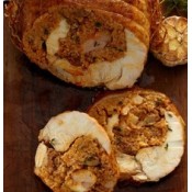 Premium Turducken Roll with Shrimp & Sausage 4 lbs Premium Turducken Roll with Shrimp & Sausage 4 lbs