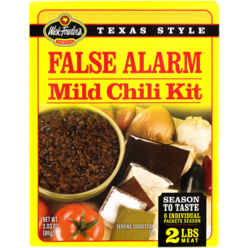 Wick Fowler's False Alarm Chili Kit Wick Fowler's False Alarm Chili Kit