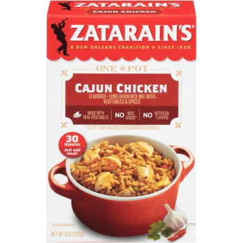 Zatarain's Cajun Chicken Flavor Rice 8 oz Zatarain's Cajun Chicken Flavor Rice 8 oz
