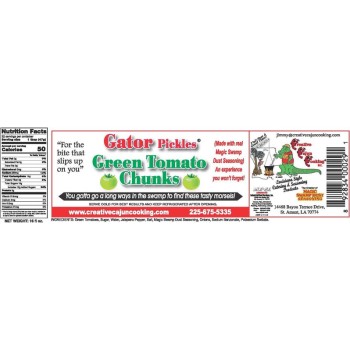 Gator Pickle Green Tomato Chunks