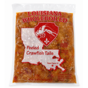 Louisiana Select Crawfish Tail Meat 1 lb – Fat-On Peeled Crawfish Tails