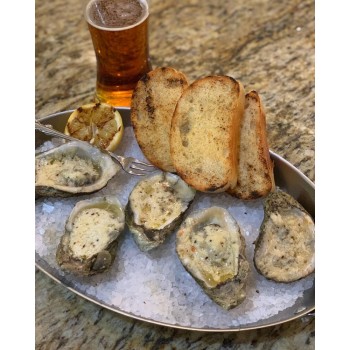 Bayou Carlin Garlic Parmesan Grilled Oyster Kit (6-Pack)